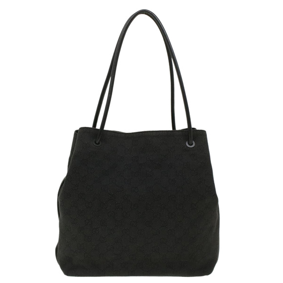 GUCCI GG Canvas Shoulder Bag Black 101341 Auth ki2878 - Picture 2 of 16